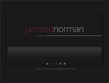 Tablet Screenshot of jamesdnorman.com